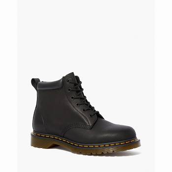 Dr Martens 939 Ben Boot Kožené - Cierne Turistické Topánky Panske, D078SK